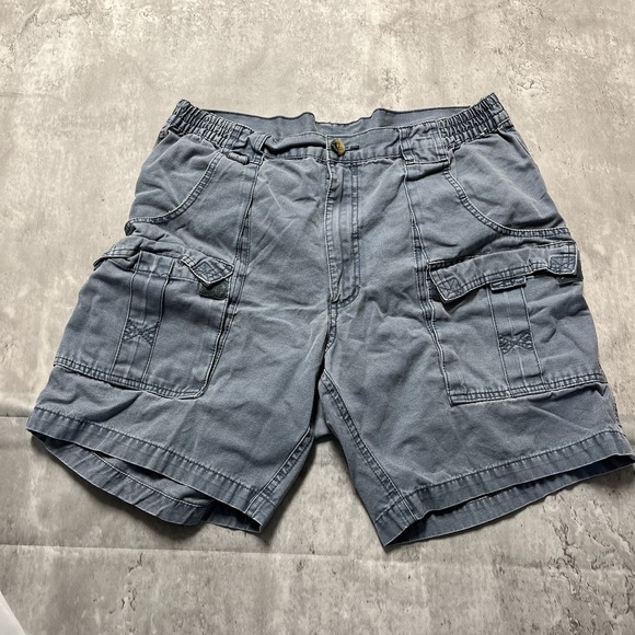Repair NYC Other - Repair New York City Cargo Tactical Shorts Blue Street Wear Size 36 Straps Hooks